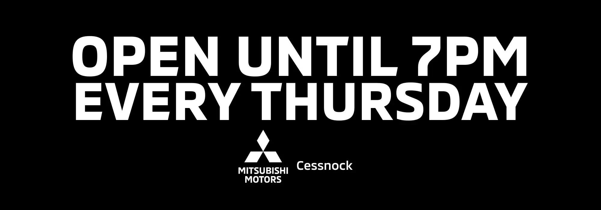 Cessnock Mitsubishi 700px